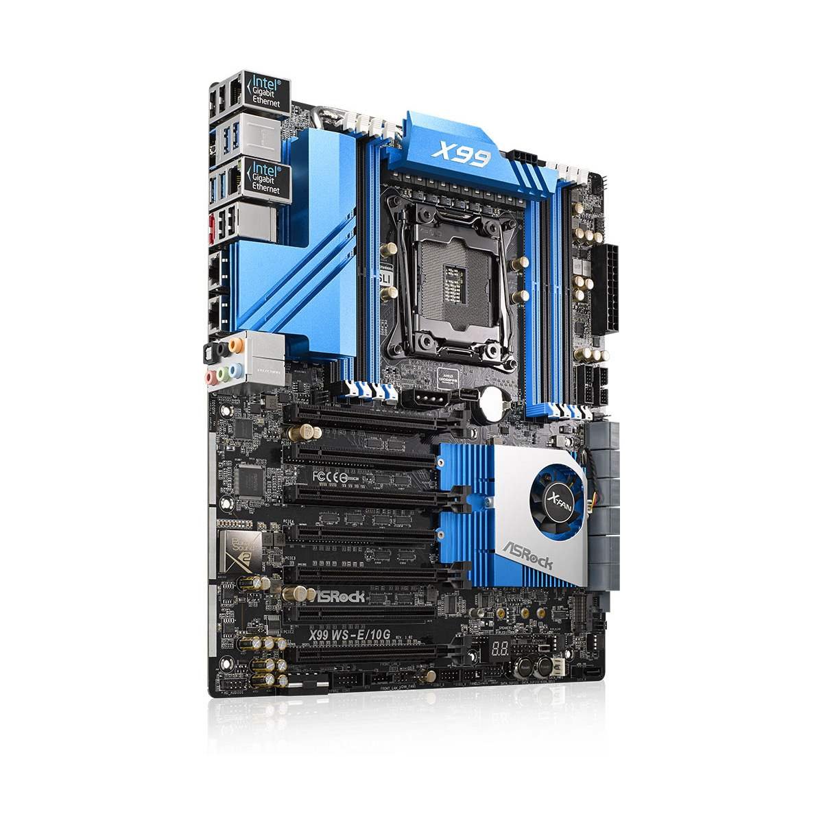 Amazon.com: ASRock X99 WS-E/10G LGA2011-v3/ Intel X99/ DDR4/ Quad